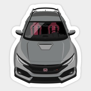 Civic Type R 10th gen 2018-2020 - Grey Sticker